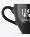 Glossy Coffee Cup Mockup