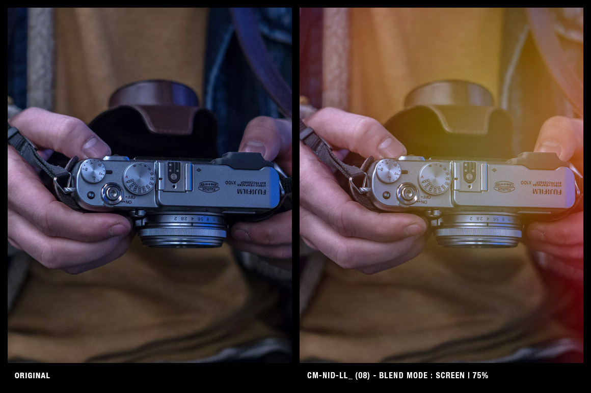 60 Vintage Light Leaks on Yellow Images Creative Store