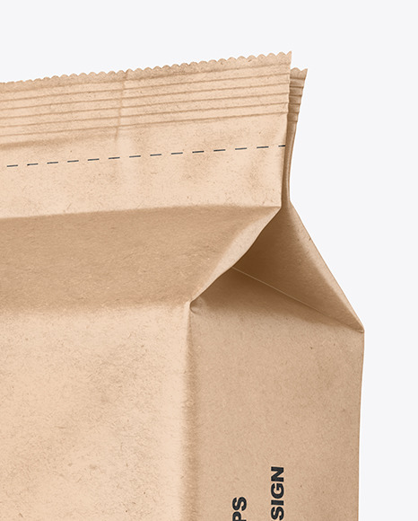 Download Kraft Paper Bag With Coffee Capsules Mockup In Bag Sack Mockups On Yellow Images Object Mockups Yellowimages Mockups