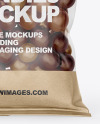 Bag With Candies Mockup