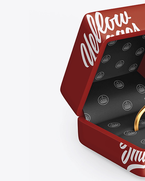 Download Jewelry Packaging Mockup - Opened Watch Box Mockup Front ...