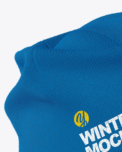 Winter Hat Mockup In Apparel Mockups On Yellow Images Object Mockups