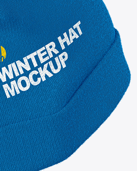 Download Winter Hat Mockup In Apparel Mockups On Yellow Images Object Mockups