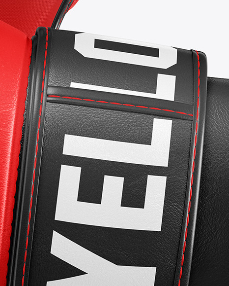 Two Mma Gloves Mockup In Apparel Mockups On Yellow Images Object Mockups