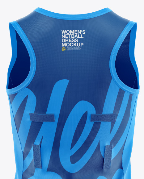 Download Women S Netball Dress Mockup In Apparel Mockups On Yellow Images Object Mockups