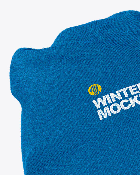 Winter Hat Mockup PSD #1