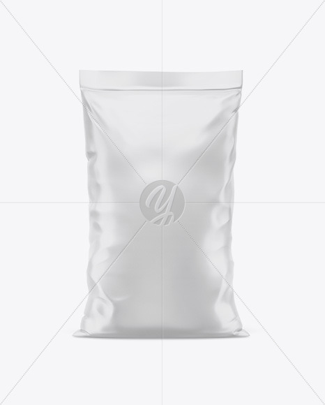 Download Polypropylene Bag Mockup Front View In Bag Sack Mockups On Yellow Images Object Mockups