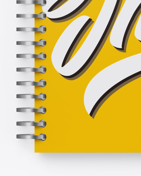 Download Notebook Mockup In Stationery Mockups On Yellow Images Object Mockups Yellowimages Mockups