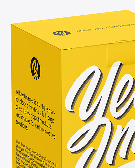 Paper Box Mockup PSD #2