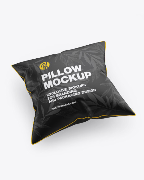 Matte Pillow Mockup PSD #5
