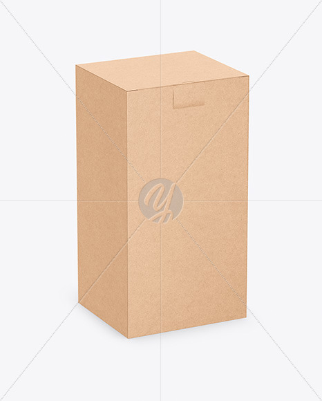 Download Kraft Box Mockup In Box Mockups On Yellow Images Object Mockups Yellowimages Mockups