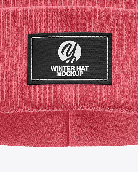 Winter Hat Mockup PSD #7