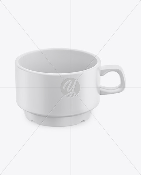 Download Ceramic Matte Cup Mockup High Angle Shot In Cup Bowl Mockups On Yellow Images Object Mockups PSD Mockup Templates