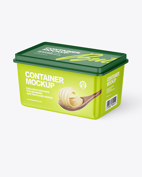 Download Matte Plastic Container Mockup - Another packaging mockup. This time it is free amber bottle ...