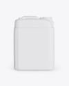 Textured Plastic Jerry Can Mockup