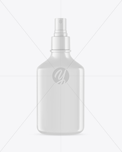 Download Glossy Spray Bottle Mockup In Bottle Mockups On Yellow Images Object Mockups Yellowimages Mockups