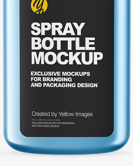 Download Metallic Spray Bottle Mockup In Bottle Mockups On Yellow Images Object Mockups PSD Mockup Templates