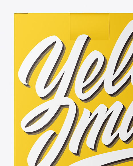 Paper Box Mockup PSD #2