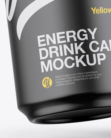 Two Matte Cans Mockup PSD #5