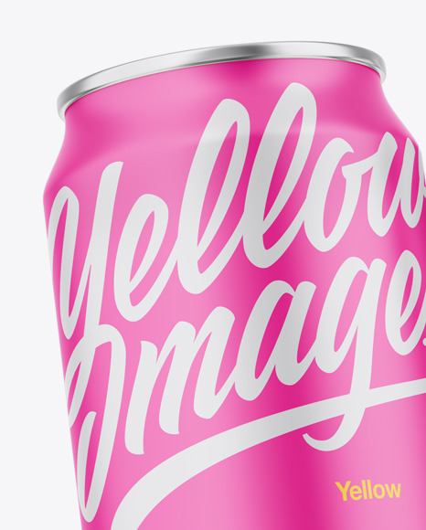 Two Metallic Cans W  Matte Finish Mockup PSD #6