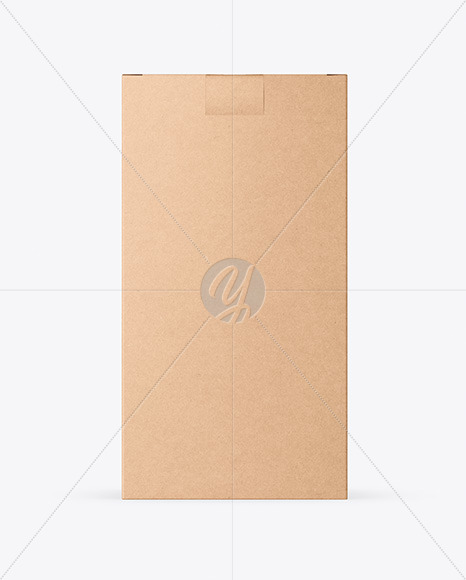 Download Hand Truck With Kraft Boxes Mockup In Box Mockups On Yellow Images Object Mockups PSD Mockup Templates