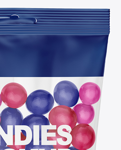 Bag With Candies Mockup PSD #5