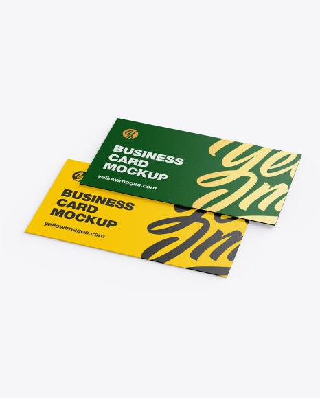 Download Business Card Square Psd Mockup Yellowimages