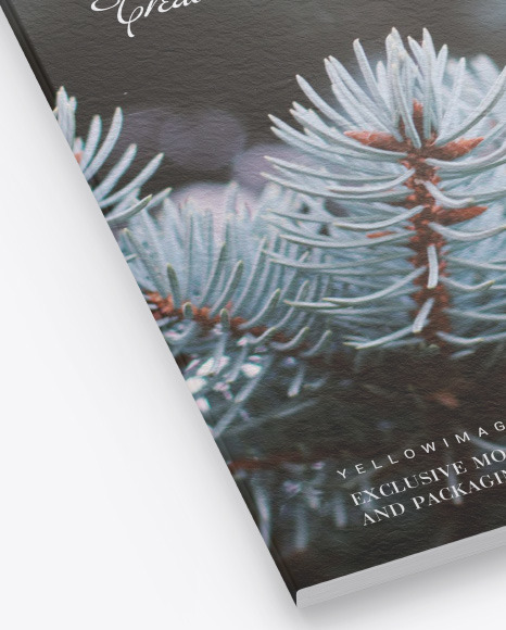 Textured Magazine Mockup PSD #2