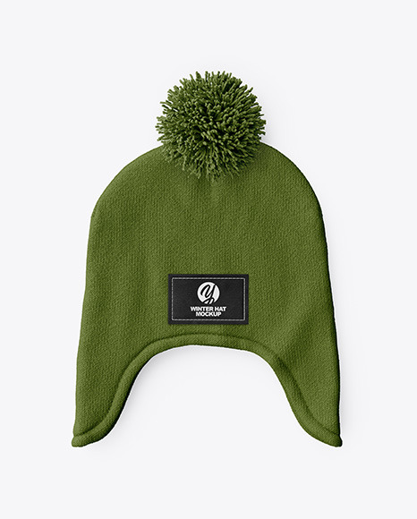 Download Winter Hat Mockup In Apparel Mockups On Yellow Images Object Mockups