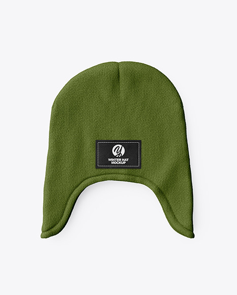 Download Winter Hat Mockup In Apparel Mockups On Yellow Images Object Mockups