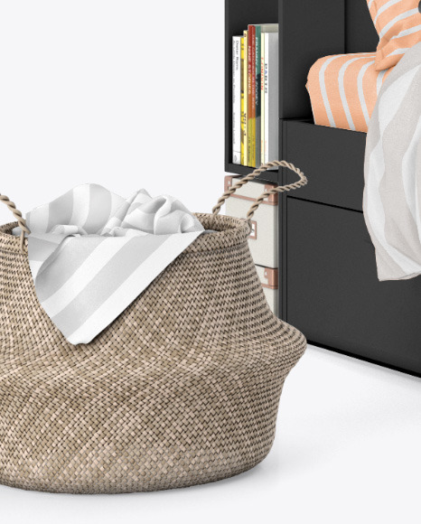 Bedroom Interior Mockup PSD #2