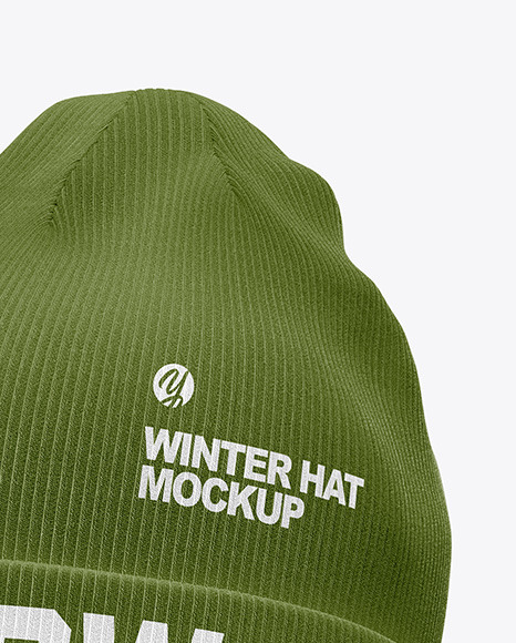 Download Winter Hat Mockup In Apparel Mockups On Yellow Images Object Mockups