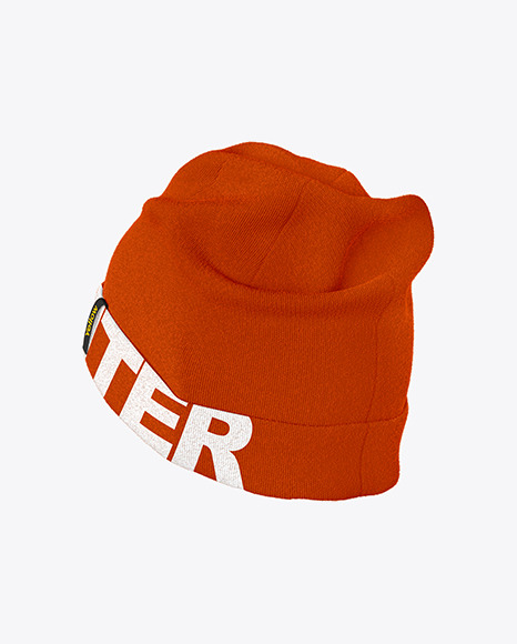 Download Winter Hat Mockup In Apparel Mockups On Yellow Images Object Mockups