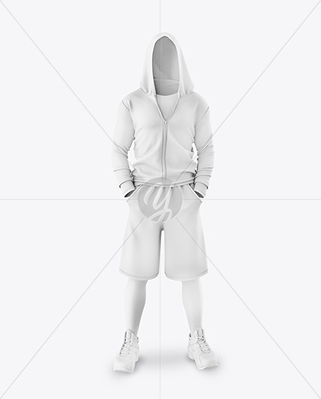 Download Men Compression Suit Mockup - Front View in Apparel ...