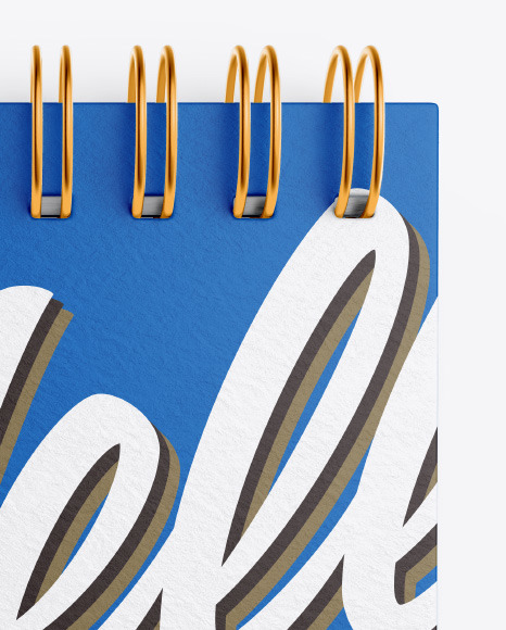 Textured Notebook Mockup PSD #1