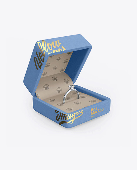 Download Velvet Jewelry Box Mockup In Box Mockups On Yellow Images Object Mockups Yellowimages Mockups