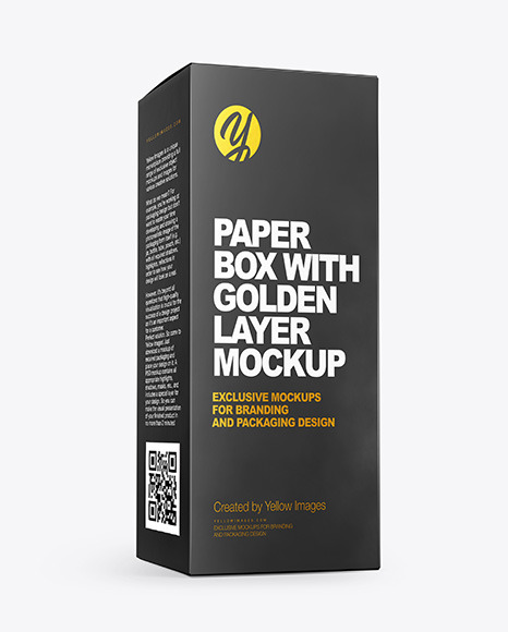 Download Paper Box Mockups In Box Mockups On Yellow Images Object Mockups PSD Mockup Templates