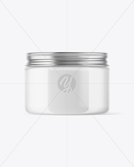 Download Clear Plastic Jar Mockup In Jar Mockups On Yellow Images Object Mockups PSD Mockup Templates