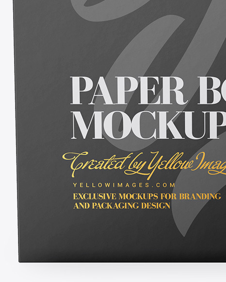 Download Paper Box With Spaghetti Psd Mockup Yellowimages