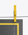 Textured A4 Poster Mockup