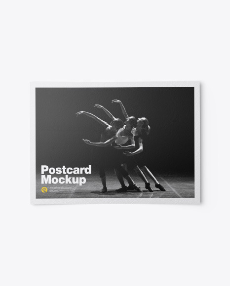 Textured A5 Postcard Mockup