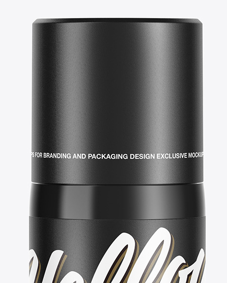 Cosmetic Bottle With Pump Mockup PSD #1