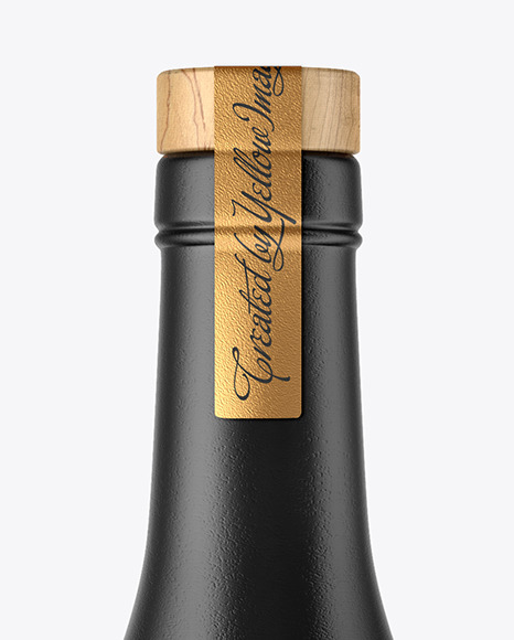 Ceramic Bottle Mockup PSD #7