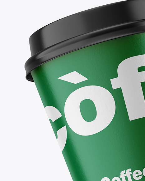 Paper Coffee Cup Mockup PSD #6