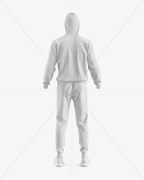 Men S Sport Suit Mockup Back View In Apparel Mockups On Yellow Images Object Mockups