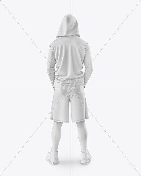 Download Men Compression Suit Mockup Back View In Apparel Mockups On Yellow Images Object Mockups