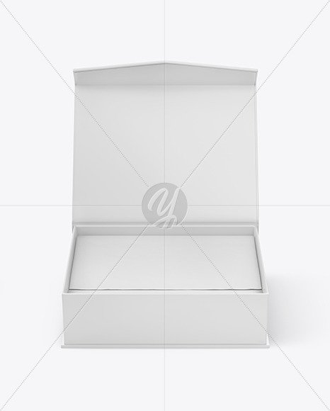 Download Opened Matte Box Mockup In Box Mockups On Yellow Images Object Mockups Yellowimages Mockups