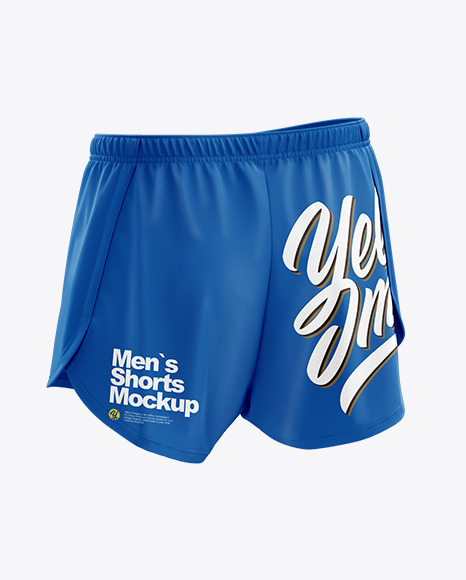 Download View Fitness Shorts Mockup Half Side View PNG Yellowimages ...