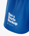 Men’s Split Shorts mockup (Half Side View)