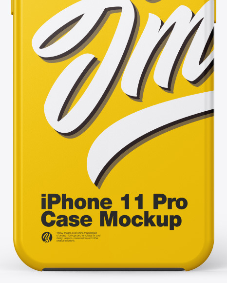 IPhone 11 Pro Matte Case Mockup